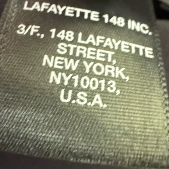 Lafayette 148 Reversible Open Front Jacket Blazer Relaxed Fit Lightweight Pocket - Picture 11 of 15